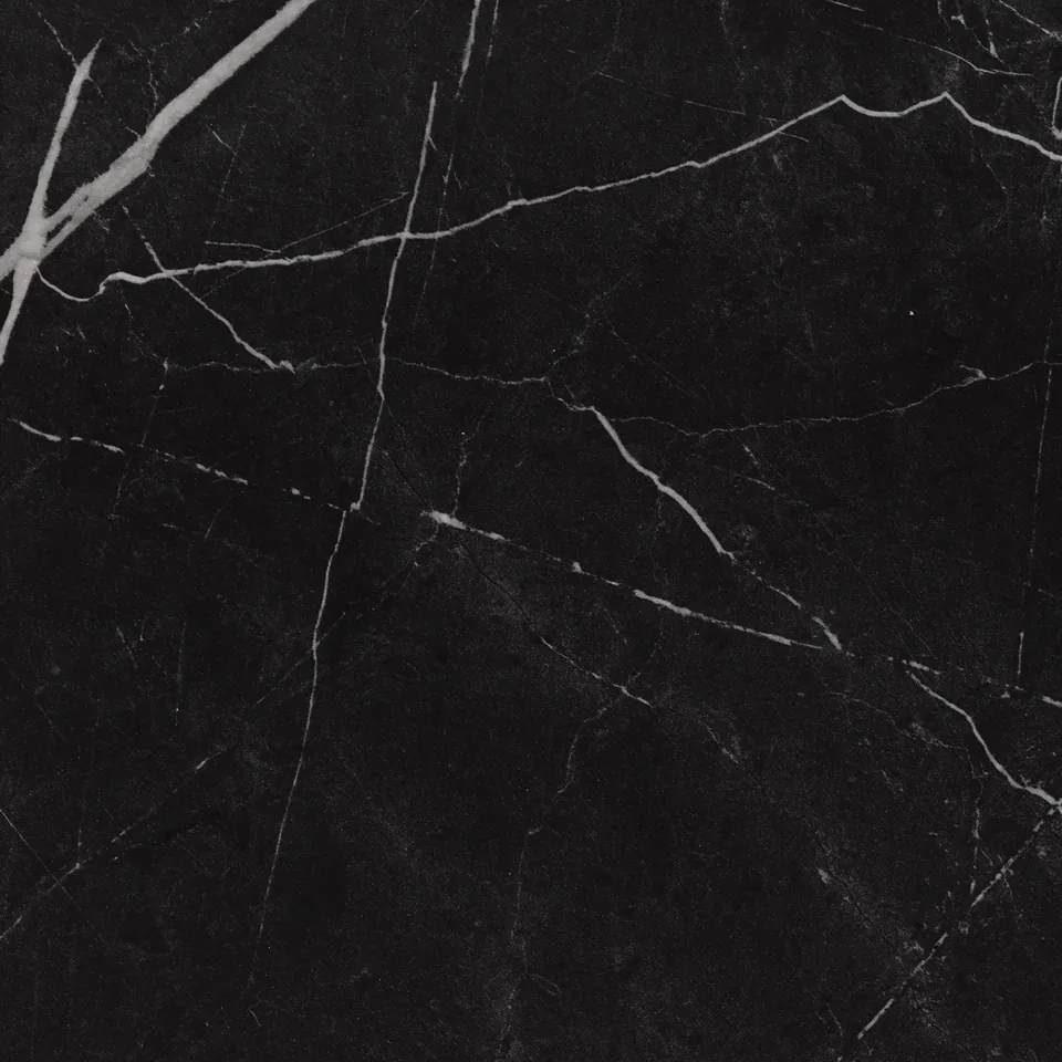Large sample of the Nero Graphite Matt F9485 marble inspired kitchen worktop finish