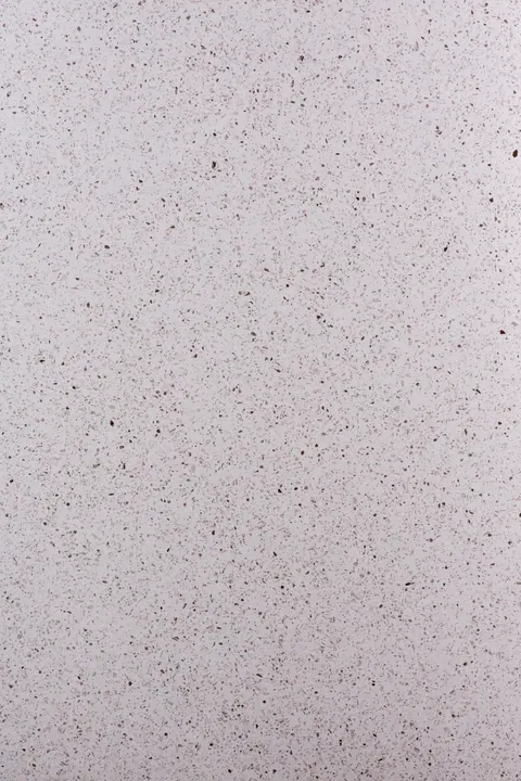 White Quartz terrazzo & patterned kitchen worktop finish sample